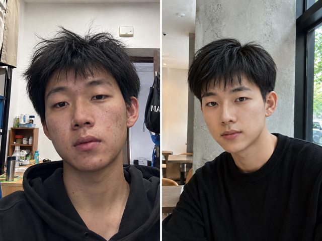 妆容效果示例